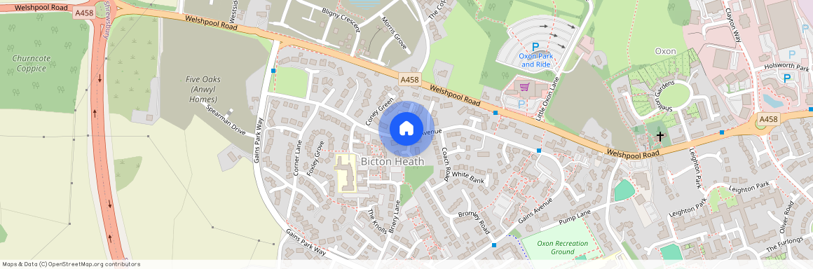 Gains Avenue, Bicton Heath, Shrewsbury