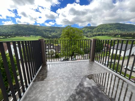 Charmant appartement de 3 pièces avec cheminée et balcon plein sud - Foto 4