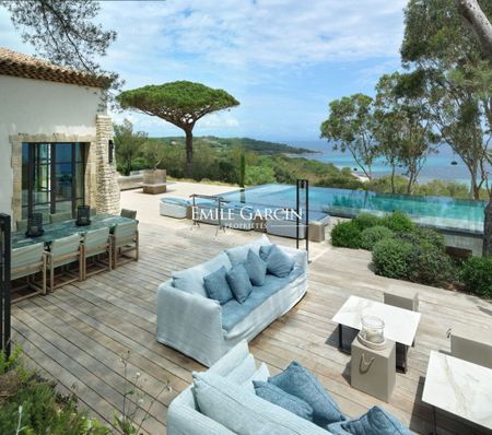 Luxueuse villa à la location -Saint-Tropez - Vue mer panoramique sur les Salins - Photo 3