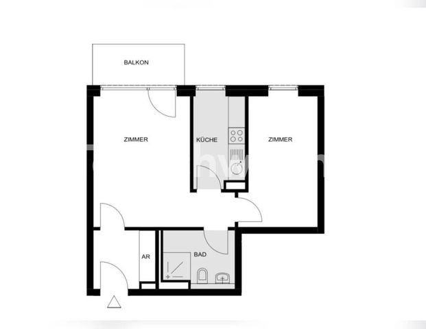 TAUSCHWOHNUNG Moderne 2-Zimmerwohnung im Fischbeker Heidbrook - Photo 1