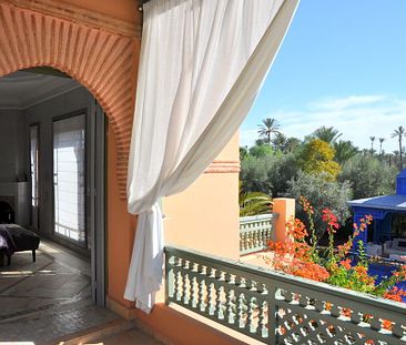 Maison au coeur d'un jardin luxuriant dans la Palmeraie de Marrakech - Photo 3