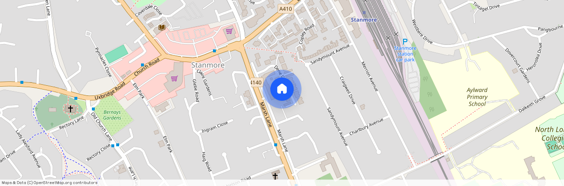 Dene Gardens, Stanmore, Middlesex, HA7