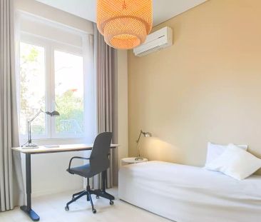 2-bedroom apartment for rent in Lisbon with terrace and air conditioning. - Photo 6