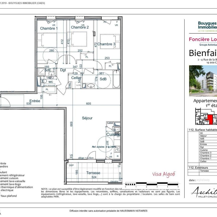 Location Appartement 4 pièces 92m² CAEN 14000 - Photo 2