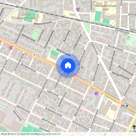 Wülflingerstrasse 38, 8400 Winterthur, Switzerlan, 8400 Winterthur (district)