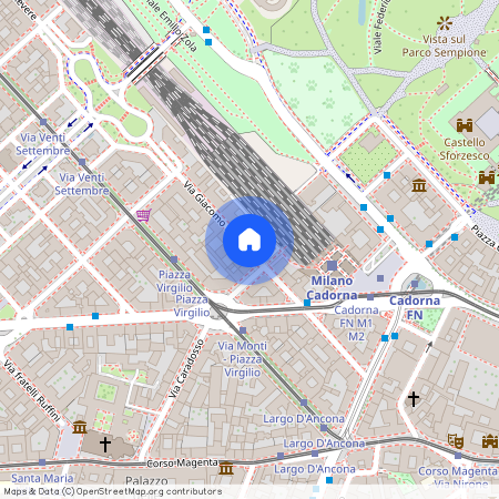 Via G. Leopardi, Milan, Lombardy 20123