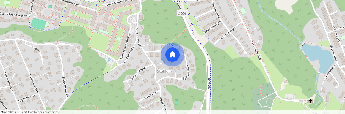 Edgångsvägen, Partille