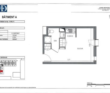 Location Appartement 1 pièce 22m² VILLENAVE D ORNON 33140 - Photo 5