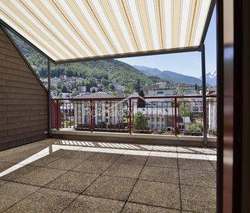 3.5 room attic apartment for rent in the center of Visp - Photo 1