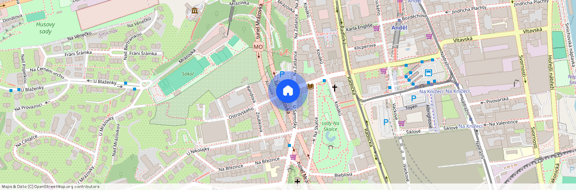 Ostrovského, Praha 5 - Smíchov