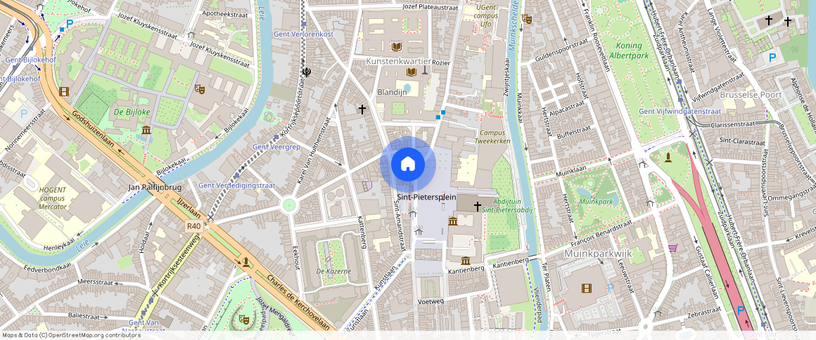 Sint-Pietersplein 55 /, 9000, Gent