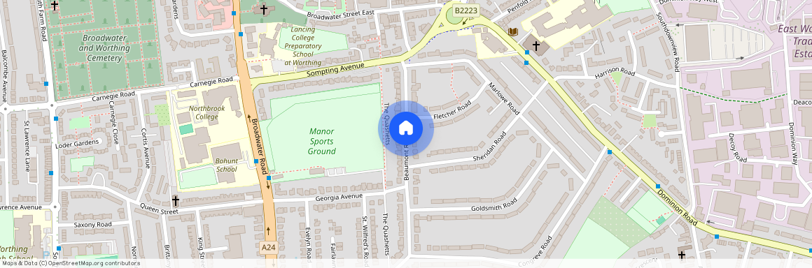 Beaumont Road, Worthing, BN14