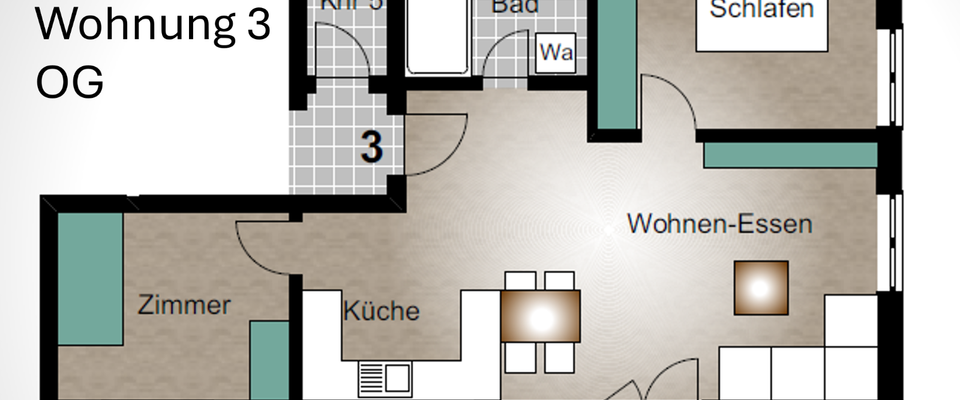 5 Whg - NEUBAU/Erstbezug in Rheinstetten Mörsch - 2 oder 3 Zimmer - Photo 1