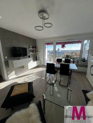 Exklusiv möblierte 2-Zimmerwohnung mit traumhaftem Fernblick in Nürnberg - Photo 1