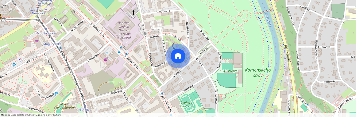 Vítězná, Ostrava