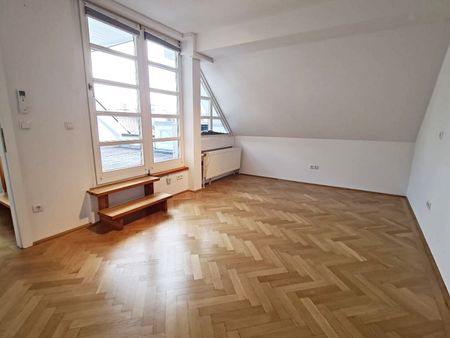 ZELINKAGASSE, DACHGESCHOSS, klimatisierte 157 m2 Maisonette mit 18 m2 Terrasse, 4 Zimmer, Küche, Wintergarten, 2 Bäder, Börse-Nähe - Foto 2