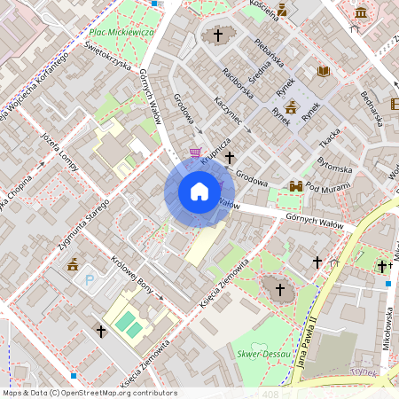 ul. Górnych Wałów 23 C, Śródmieście, Gliwice, śląskie