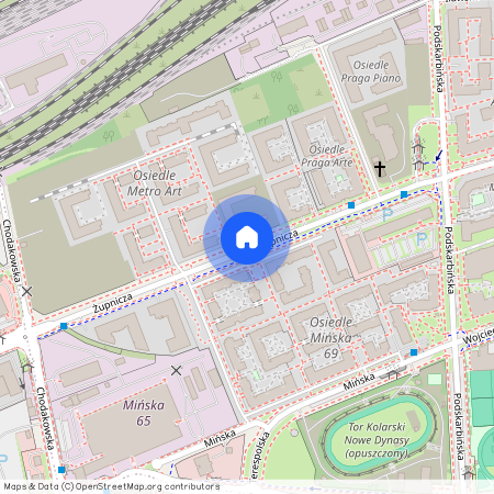 ul. Żupnicza, Grochów, Praga-Południe, Warszawa, mazowieckie