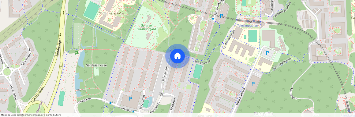 Västra Bergsjön, Göteborg, Västra Götaland, Siriusgatan 88