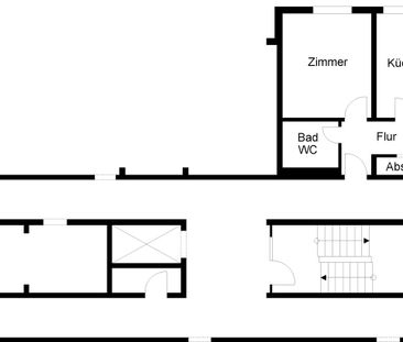 Mit dem Aufzug zur Wohnung // 7.OG Wohnung 3 - Mindestalter 50 Jahre - Foto 1