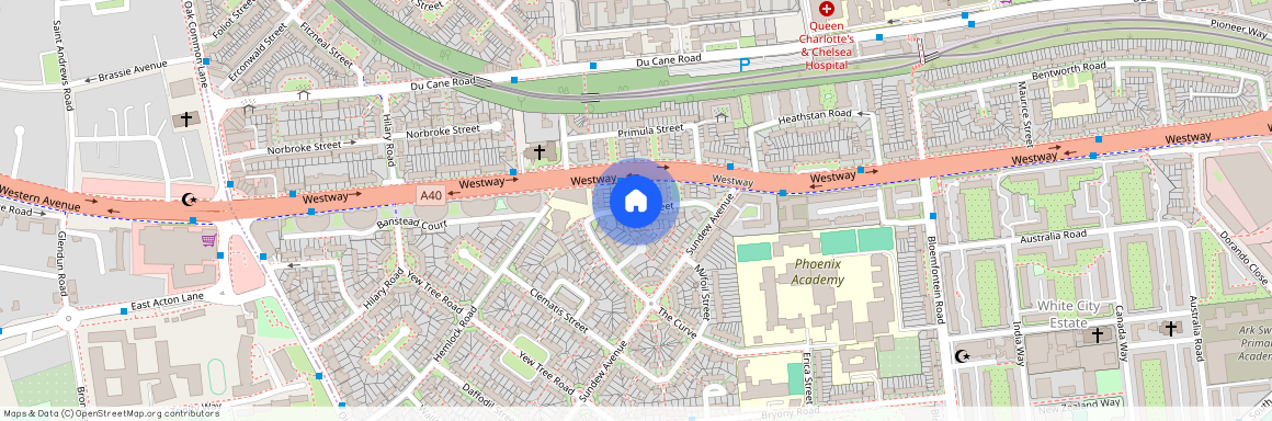 Westway, Shepherd's Bush, London, W12