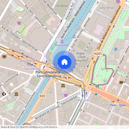 Quai des Péniches 40, 1000, Bruxelles 1, Bruxelles  1