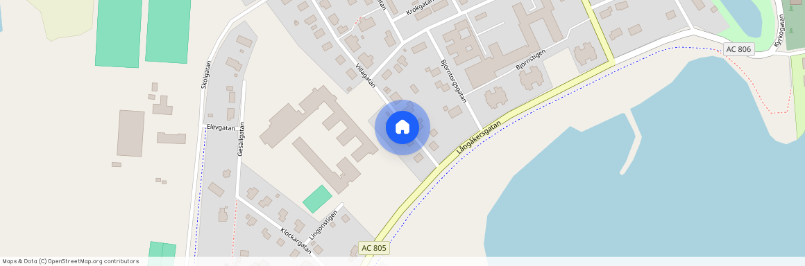 Burträsk, Malå sameby, Västerbotten, Skellefteå, Villagatan 3 B