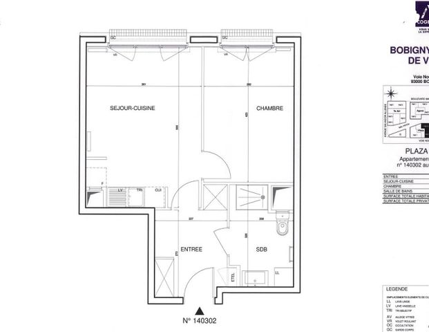 location Appartement T2 DE 41.69m² À BOBIGNY - Photo 1