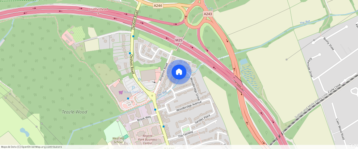 Ryebridge Close, Leatherhead, KT22