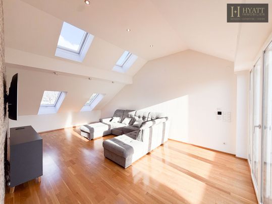 Elegante Dachgeschosswohnung mit Terrasse, Klimaanlage & Smart-Home | inkl. Garage - Foto 1