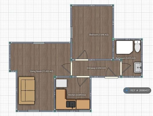 1 bedroom flat to rent - Photo 1