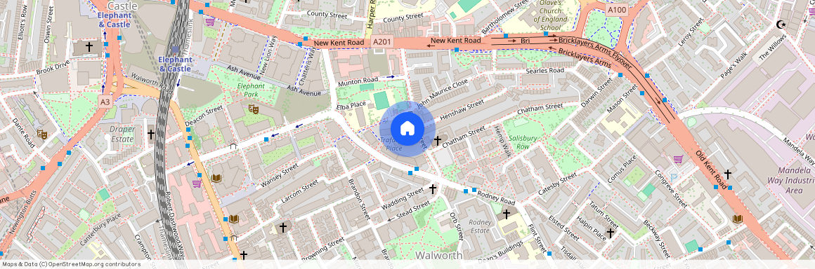 New Paragon Walk, Elephant and Castle, London, SE17