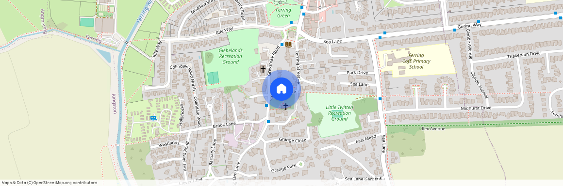 Church Lane, Ferring, Worthing, West Sussex, BN12