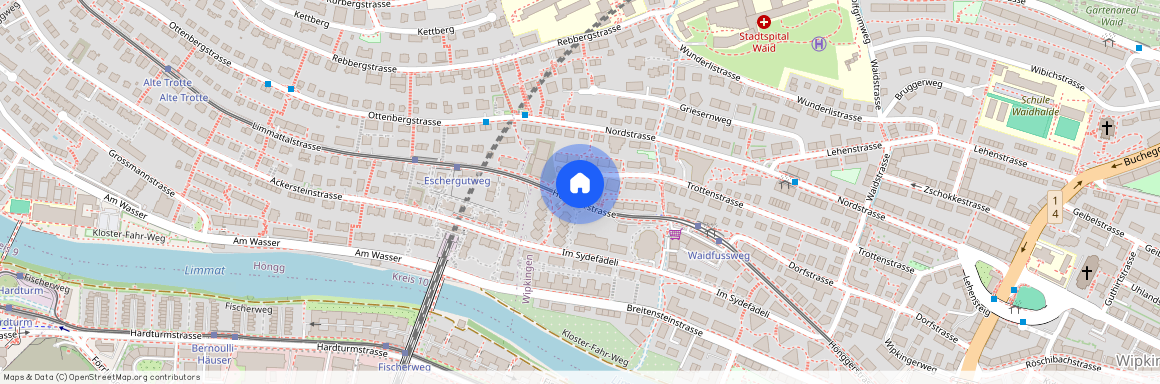 Hönggerstrasse 140, 8037 Zürich, ZH, Bezirk Zürich