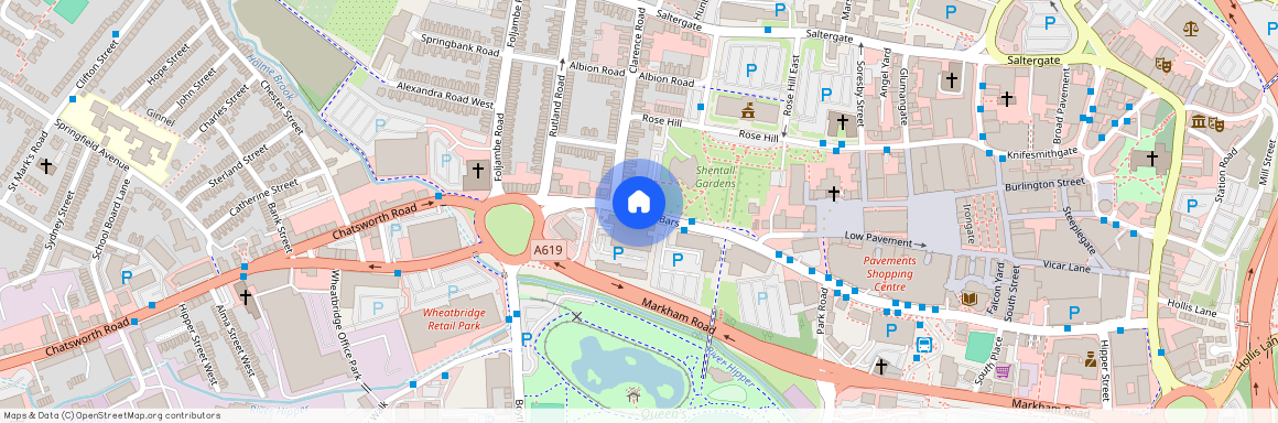 West Bars, Chesterfield, S40