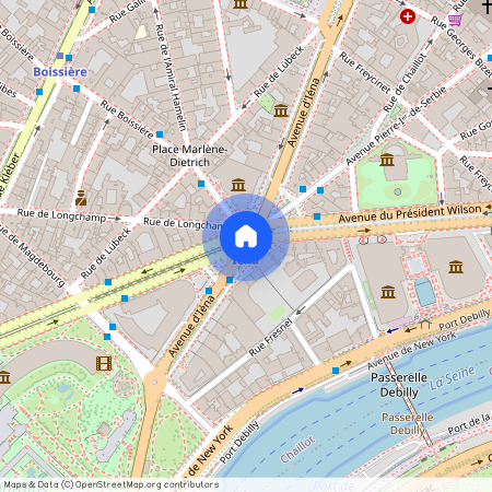 Paris XVIe - Place d'Iéna.