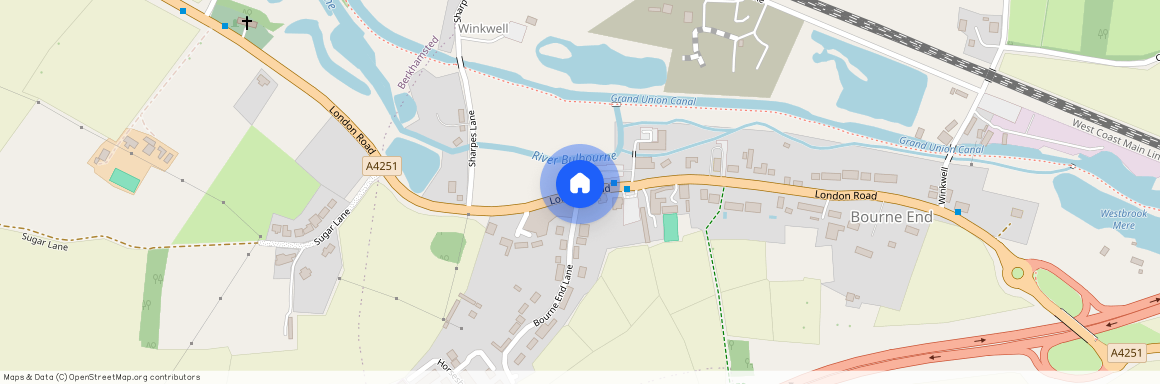 London Road, Bourne End