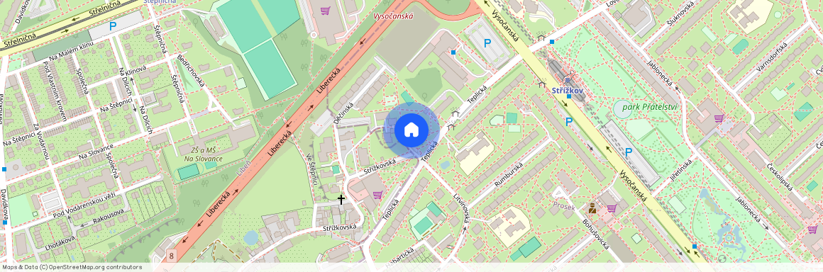 Střížkovská, Praha 8 - Střížkov