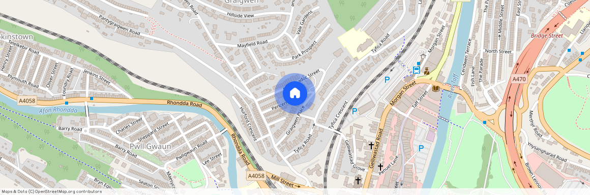 Pencerrig Street, Graigwen, Pontypridd, CF37