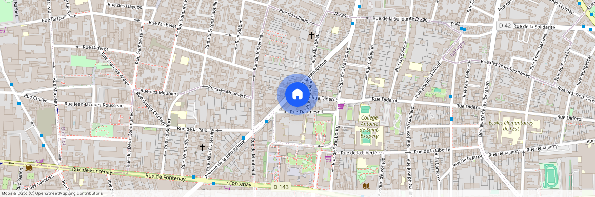 4 Pièces Vincennes-Diderot