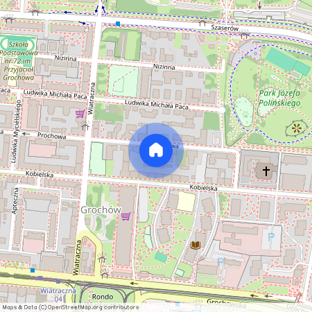 ul. Prochowa, Grochów, Praga-Południe, Warszawa, mazowieckie