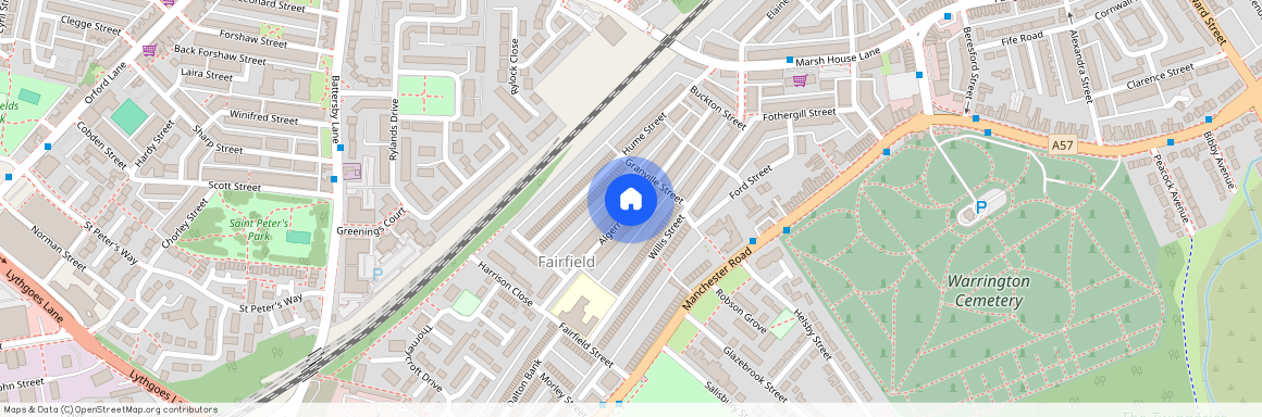 Algernon Street, Warrington