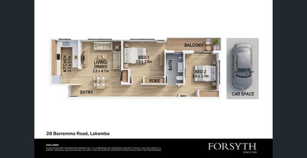 Renovated Two-Bedroom Apartment – Prime Location - Photo 1