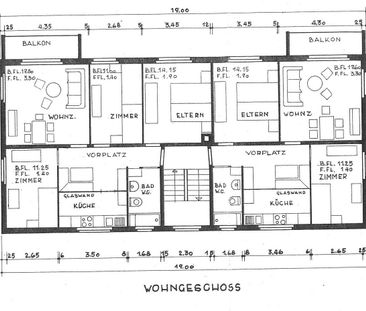 "helle moderne 4.5-Zimmer-Wohnung mit sonnigem Balkon an ruhiger Lage" - Photo 5