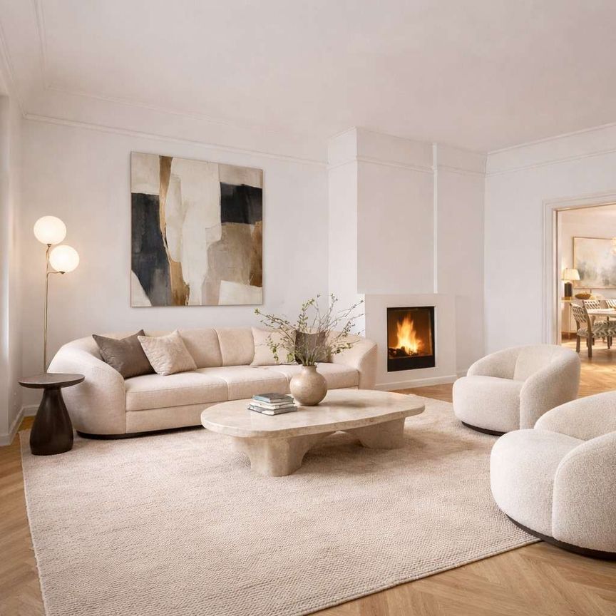 Erstbezug: Exklusives Altbau-Townhouse im britischen Stil. - Photo 1