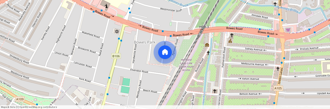 Moffat Road, Palmers Green, N13
