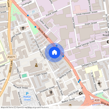 Dawson Walk, Preston