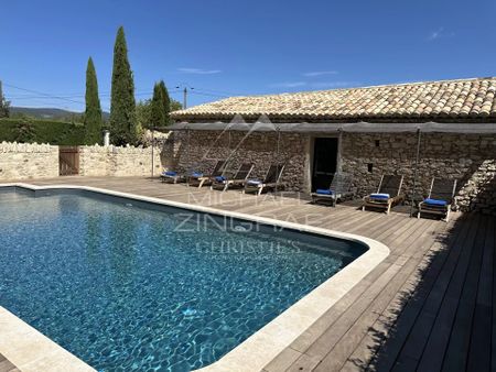 Roussillon - Charmant mas provençal avec piscine - Photo 2