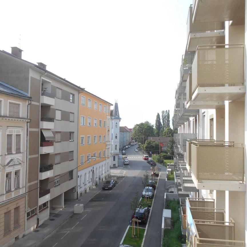 RANKENGASSE sonnige 3ZI mit 6m² S/O Balkon nahe AUGARTENBUCHT, Murpromenade - Photo 1