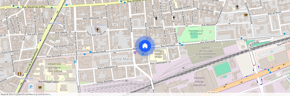 rue Demidoff, Quartier Université, 76600, Le Havre